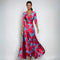 FrenchEmily | Κομψό φθινοπωρινό Floral Wrap Dress