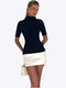 Φθινόπωρο - Effortlessly Chic εφαρμοστό μίνι φόρεμα για γυναίκες