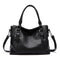 ERATO - Sac à main vintage en cuir souple de grande capacité avec bandoulière