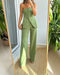 Marisela - Ensemble haut et pantalon sans bretelles