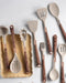 Set d'ustensiles de cuisine - Cuivra - Outils de cuisine antiadhésifs - Poignée en bois