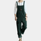 Afslappet sommer-jumpsuit i fløjl til kvinder