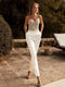 Cocolii λεπτό γυμναστήριο jumpsuits τσέπες κεντημένο γυαλιστερό παγιέτα στράπλες halter γυναίκα audrey hepburn