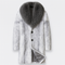 Nilo - Manteau d'hiver doublé de fourrure pour hommes