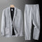 Casual linen suit for men